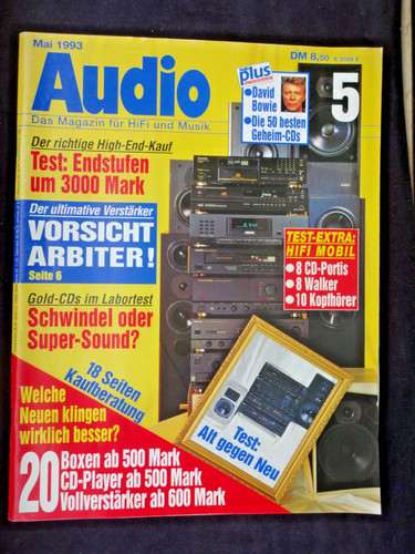 Audio dynaudio - audio, 5/93,dynaudio