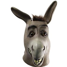 Esel Maske Latex Tiermaske