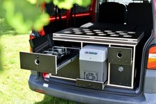 Campingbox mit Hexastruktur