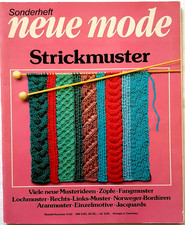 Sonderheft Neue Mode Strickmuster 1986 - Rarität!