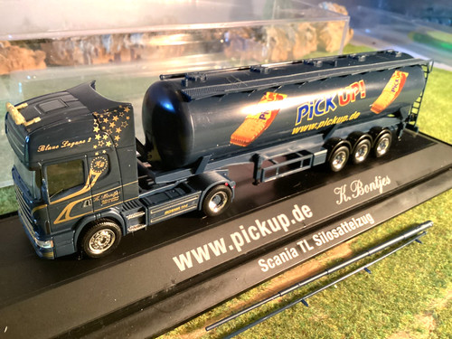 Herpa lkw silozug pick - silozug,