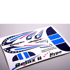 Dekorbogen blau-magenta Relax