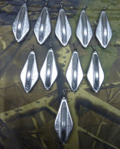 10x strömungsblei 40g - strömungsblei,