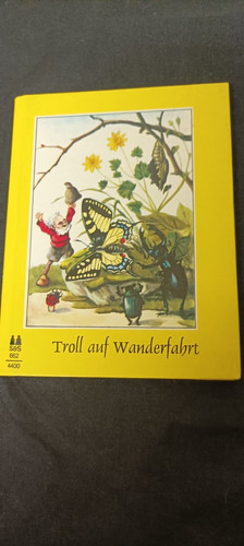 Altes bilderbuch troll - , auf