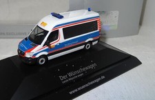 Herpa Mercedes-Benz Sprinter ASB WÜNSCHEWAGEN RTW Rettungswagen 1:87 PC+OVP
