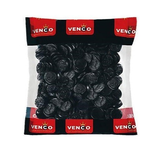 Venco munten drop - venco, lakritz