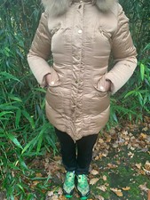 Hallbuber Daunenjacke, 90% Entendaunen, 10% Federn mit Pelz