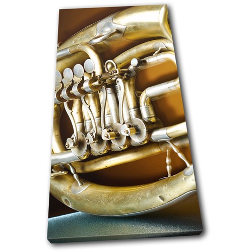 French horn brass golden - brass,