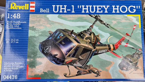 Revell 04476 uh 1 - uh-1, huey