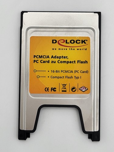 Delock pcmcia adapter - pcmcia,