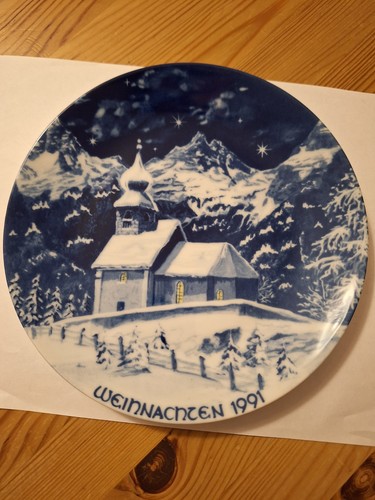 Bavaria weihnachtsteller 1991 - weihnachtsteller,