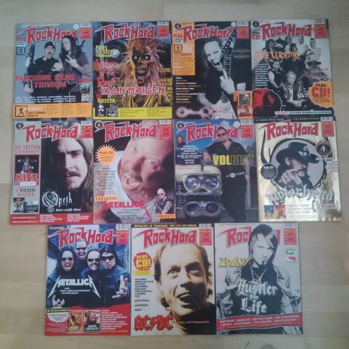Rock hard magazine jahrgang - rock,