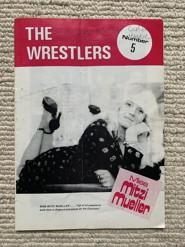 The wrestlers program 5 - program, no.5