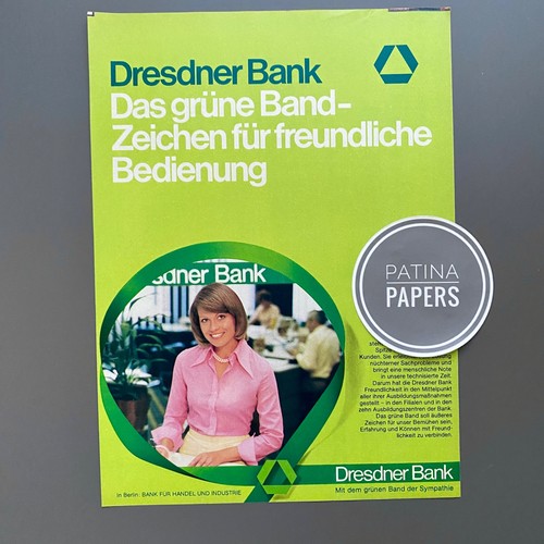 1975 dresdner bank - dresdner, grüne