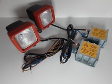 HELLA Xenon Ultra Beam Arbeitsscheinwerfer Set 24V z.B. Baumaschine Bagger 