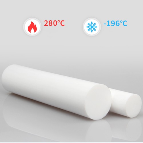 Ptfe rod natural virgin - ptfe,