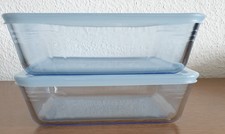 Pyrex Glasform  mit Deckel , 2