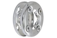 Halbschalen, Gelenkschalen für AWO 425 - verchromt