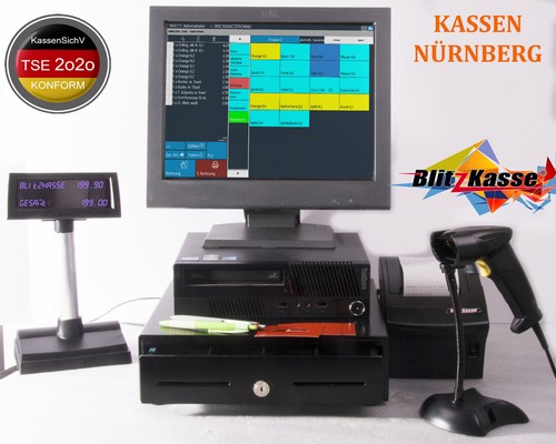 Scannerkasse für laden - 15",