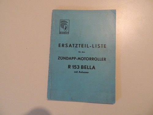 Zündapp roller 153 bella - r,