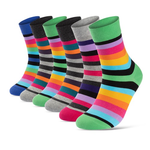 Damen socken bunt ringel - damen,