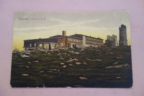 Brocken brockenhotel 1925 - brockenhotel,
