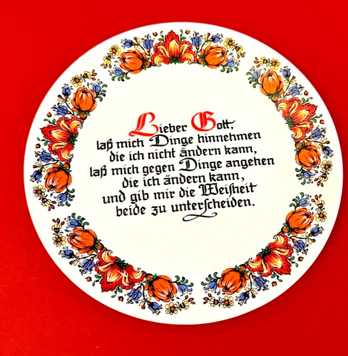 Spruch wandteller kronester - spruch,