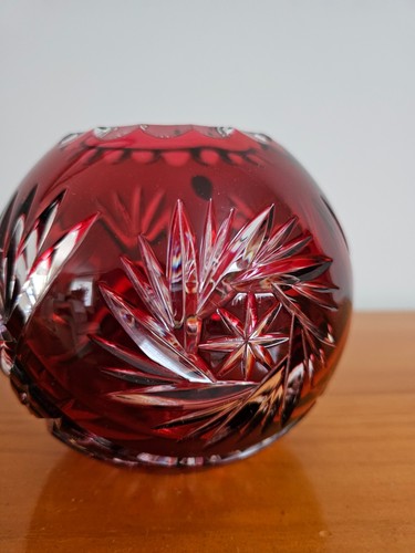 Kugelvase dresden crystal - kugelvase,
