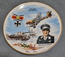 Wandteller Porzellan ,Der Adler der Ostfront