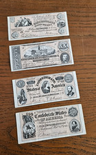 4 Banknoten der