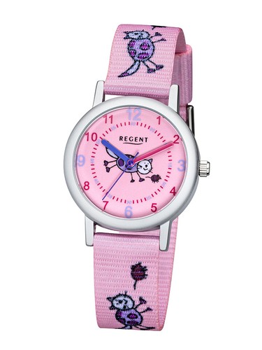 Regent kinderuhr katze rosa - regent,