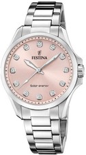 FESTINA Damen Armbanduhr Solaruhr Solar Energy F20654/2 Damenuhr Uhr Analog