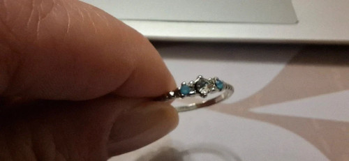 Damen ring silberfarben - ring, m