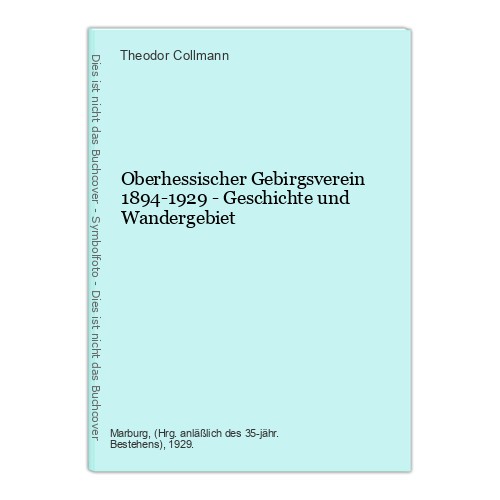 Oberhessischer gebirgsverein - oberhessischer,