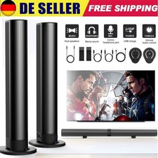 Bluetooth 5.3 Soundbar 2-in-1