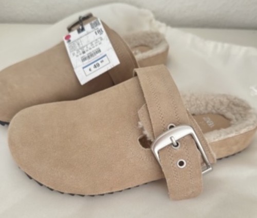 Zara pantoletten clogs mules - pantoletten,