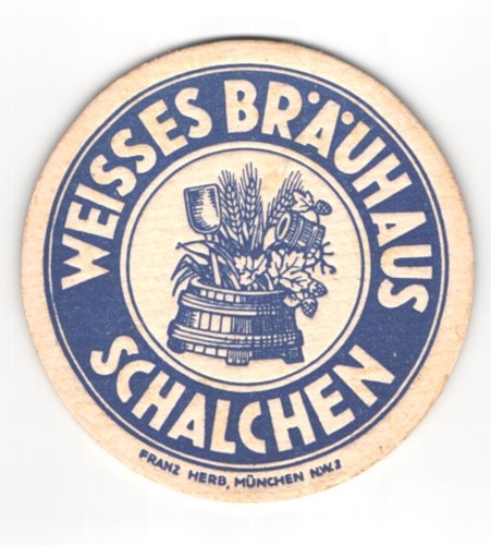 Bierdeckel schalchen weisses - bierdeckel,