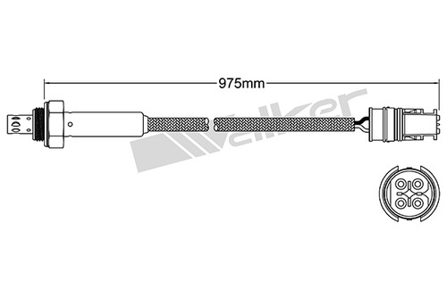 Sonde bmw 975mm - 975mm, für