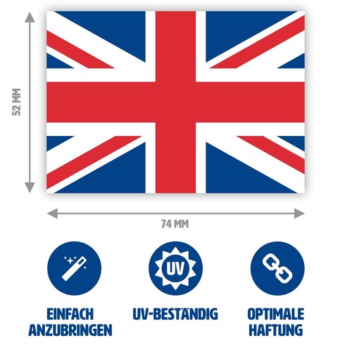 Aufkleber union jack - union,