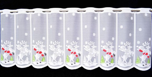 Weihnachtsgardine