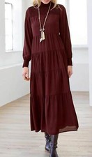 Kleid HEINE Maxi Kleid Stufen