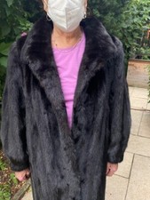 Dark Nerz-Mantel, Gr.40, von Rieger Pelze, wie neu, Schätzpreis 6-700Euro