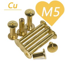 Messing Möbelschrauben