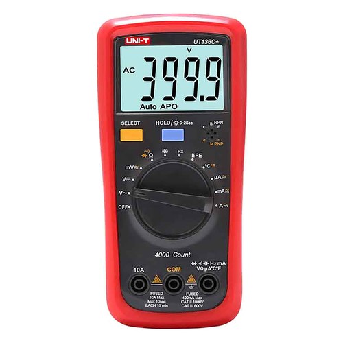 Uni ut136c multimeter inkl - multimeter,