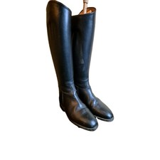Königs Reitstiefel - Leder - Schwarz - Gr. 40 (49/39) - Sehr gut