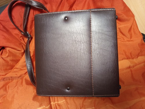 Ddr retro vintage leder akten - leder,