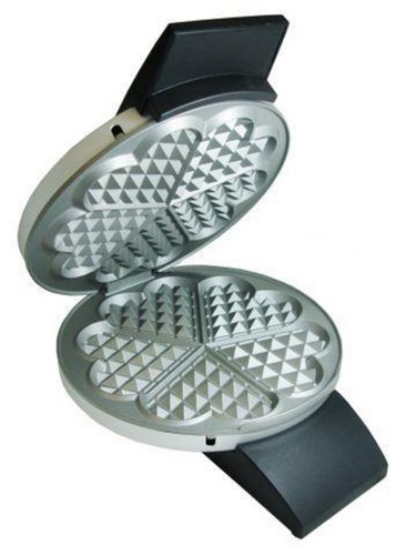 Cloer waffeleisen metall 1629 - waffeleisen,