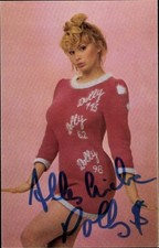Ak Schauspielerin und Sängerin Dolly Dollar, Portrait, Autogramm - 10896059