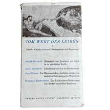 Vom Wert des Leibes 1936