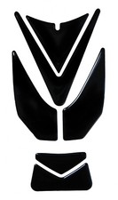 Tankpad Lackschutz Aufkleber schwarz kompatibel für Honda CBR 1000 RR Fireblade